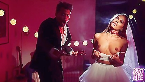 Mature woman with a youngergio