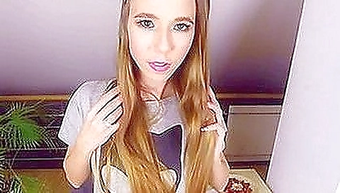 Surting my dick in the kitchen and fucking