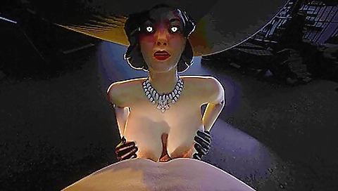 Public sex with sexy brunette