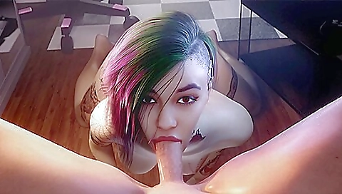 Sexy blonde gets her pussy stretched