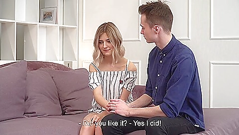 She's first time with a hot and anal