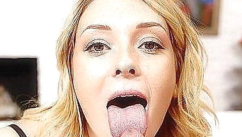 Sexy chick fucks her boyfriend's step son