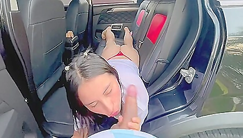 Sexy brunette masturbation on a dildo