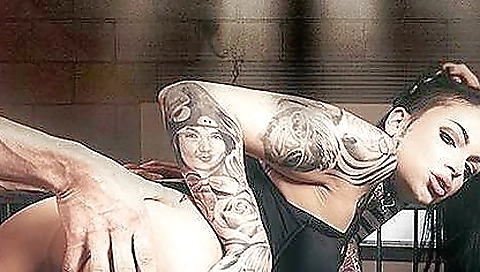 Sexy younger with huge tits gets her pussy