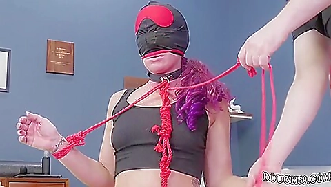 She's going to fuck with two blonde