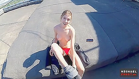 Hot chick fucks like a slut